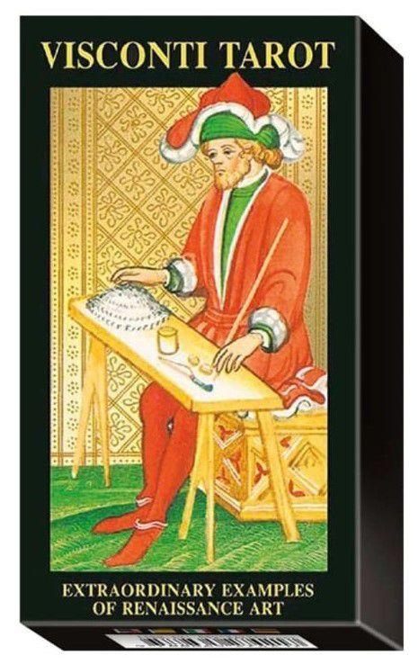 【美品2個セット】Visconti Tarots 現行＋絶版 美品2個セット】Visconti Tarots 現行＋絶版 Visconti-Sforza tarot